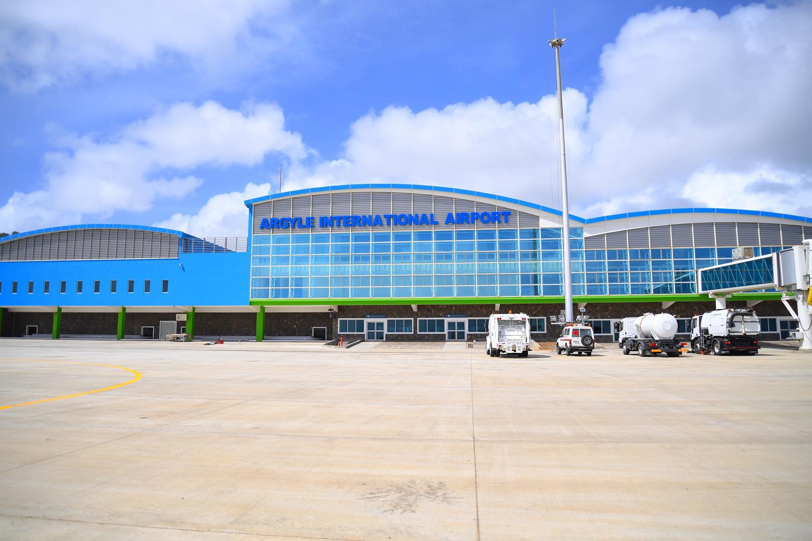 Argyle International Airport terminal in St. Vincent